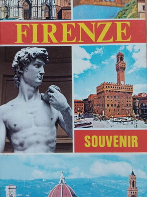 Καρτ ποστάλ Firenze σετ 20 αχρησιμοποίητες, αναδιπλούμενες