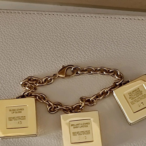 YSL bracelet from makeup collection like new, gold color