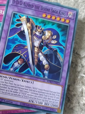 Yu-Gi-Oh D/D/D Alfred the Divine Sage King like new