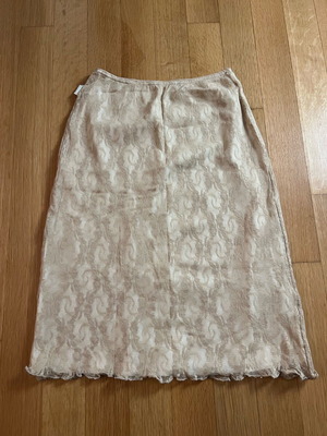 Skirt gold like new, size S, length 56cm