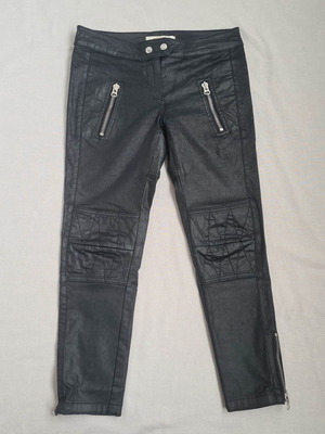 Isabel Marant x H&M women's biker pants size 34 S like new, black