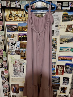 Little Black Dress maxi dress one size purple, like new