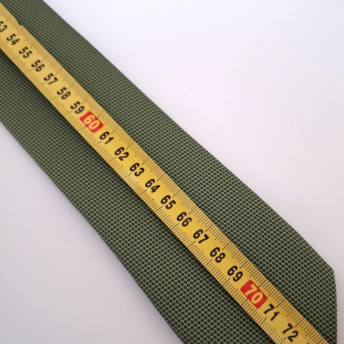 Franco Rafaello tie with pocket square new, olive green