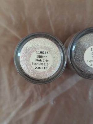 Σκόνη glitter magnetic καινούργια, 3 τεμάχια των 14 γραμμαρίων