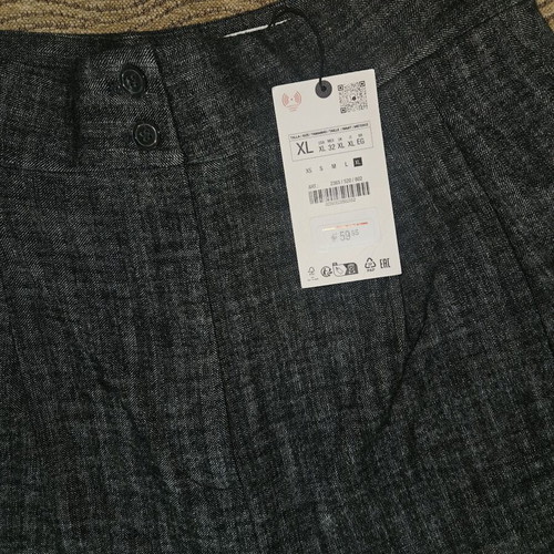 Wide-leg high-waist pants XL with wide legs Zara new