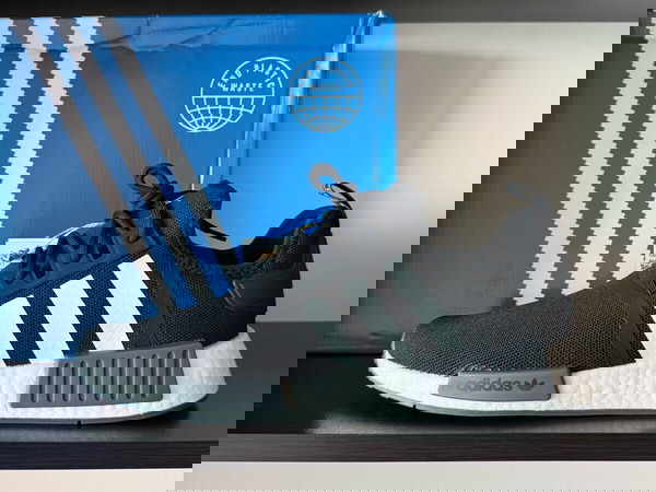 ADIDAS NMD_R1 PRIMEBLUE 45номер 29см Стелка Нови с Кутия