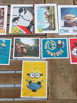 Minions sticker album pack of 13