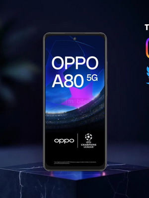 Oppo A80 5G καινούργιο με 16GB/256GB και δώρο θήκη σιλικόνης