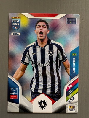 Cunha Botafogo BOT6 Panini FIFA Adrenalyn 365 2025-26 card used