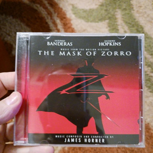 The Mask of Zorro OST CD used