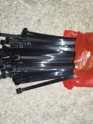 Cable ties pack of 100, 30 cm, very durable, new