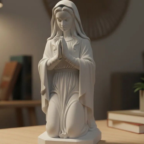 Decorative statue of Virgin Mary new with minimal design