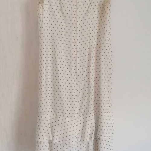 Vintage white sewn summer dress used