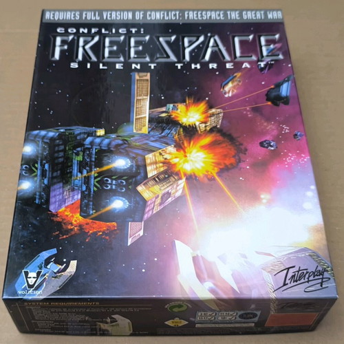 Conflict Freespace Silent Threat PC CD-ROM like new, Big Box