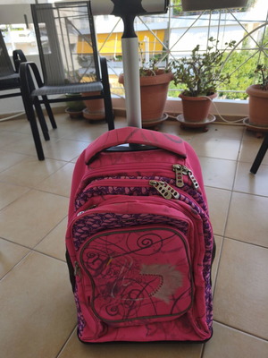 Polo school trolley bag with 5 compartments