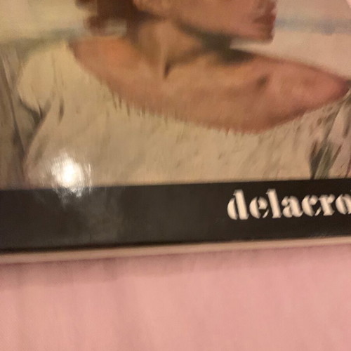 Delacroix book used with paintings