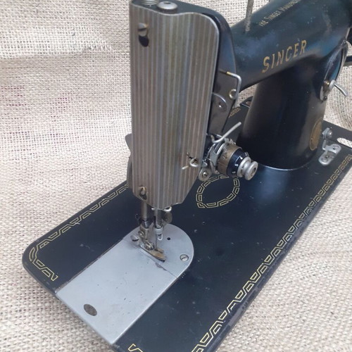 Singer sewing machine used, 1954, for restoration