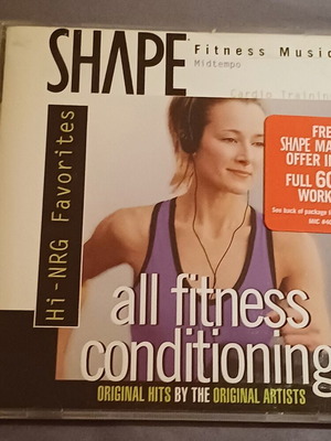 Shape Fitness Music All Fitness Conditioning CD used
