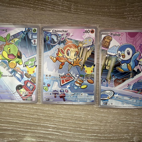 Pokemon First Partners Series 1 Gen 4 Starters new