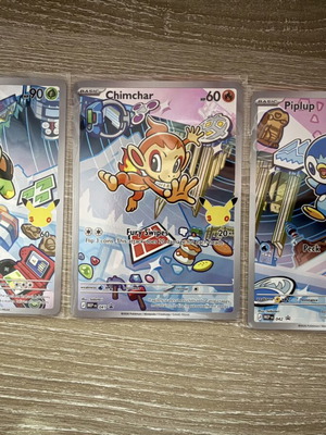 Pokemon First Partners Series 1 Gen 4 Starters new