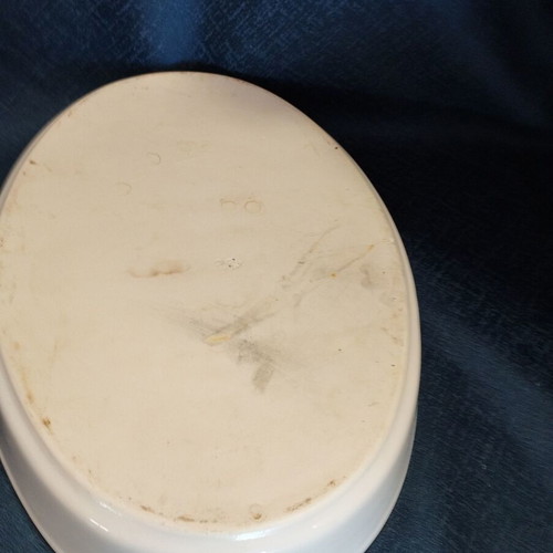 Heat-resistant oval baking dish used, 38x26cm