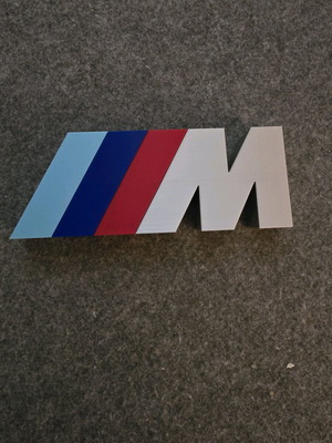 BMW M logo business card holder and pen new