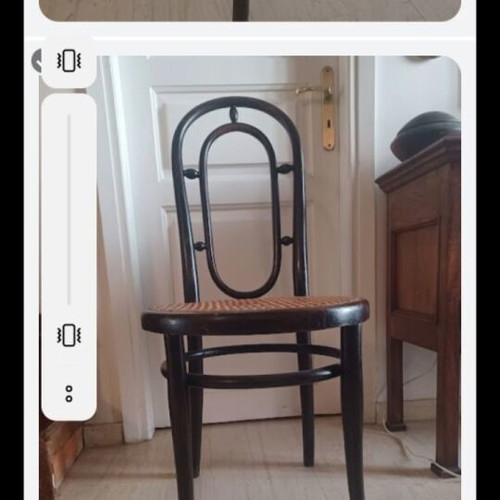 Thonet Viennese antique chairs used, 19th century originals