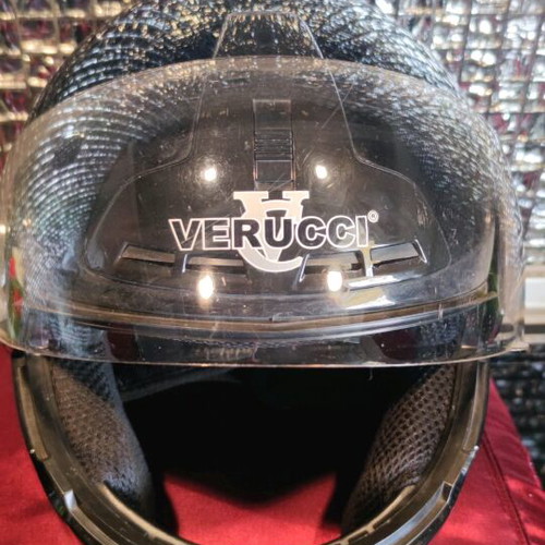 Verucci motorcycle helmet winter like new, size XL, black