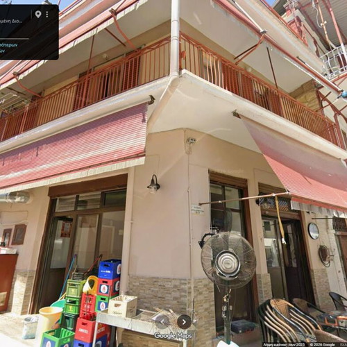 Corner building with commercial space and residence in Emmanouil Pappas Serres