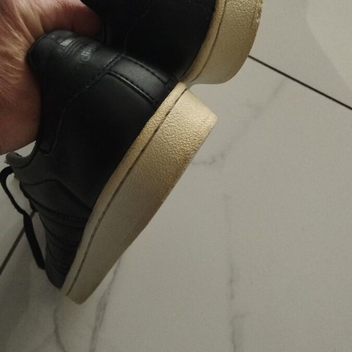 Adidas sports shoes used, black, size 37.5
