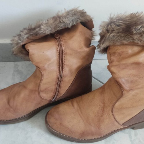 Super Mode brown ankle boots size 38 used