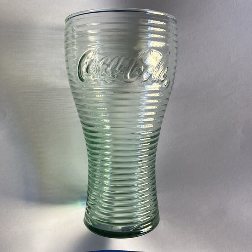 Coca-Cola collectible glass, Vintage Glass series, embossed