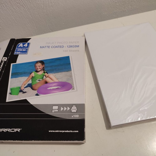 Ink jet photo paper new, 100 sheets