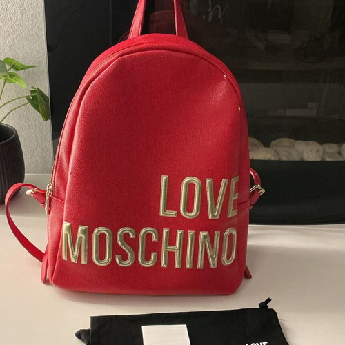 Moschino backpack used, red