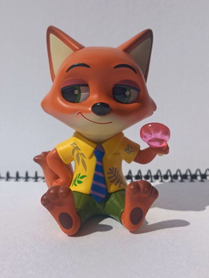 MINISO Disney Zootopia Nick Wilde figure, 7.5 cm