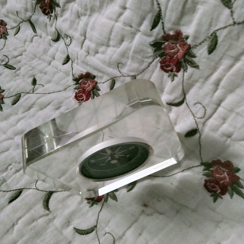 Vintage Johnnie Walker paperweight with compass like new, collectible