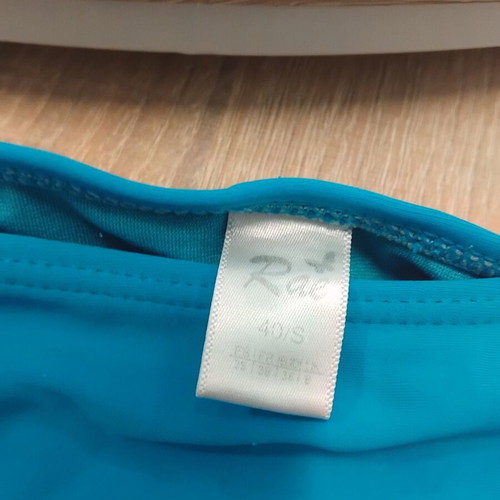 Acne Studios strapless swimsuit like new, blue, size M