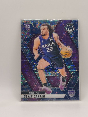 Κάρτα Devin Carter 2024-25 Panini Mosaic Fast Break Blue Camo καινούργια