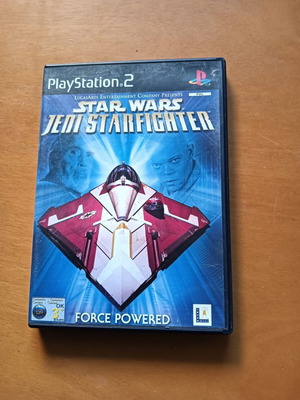 Star Wars Jedi Starfighter PS2 game used, good condition