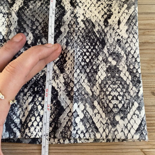 Zara Animal Print High Waist Ankle Pants like new, size S