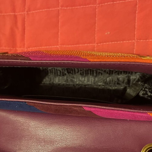 Kurt Geiger Small Kensington shoulder bag multicolor rainbow design like new