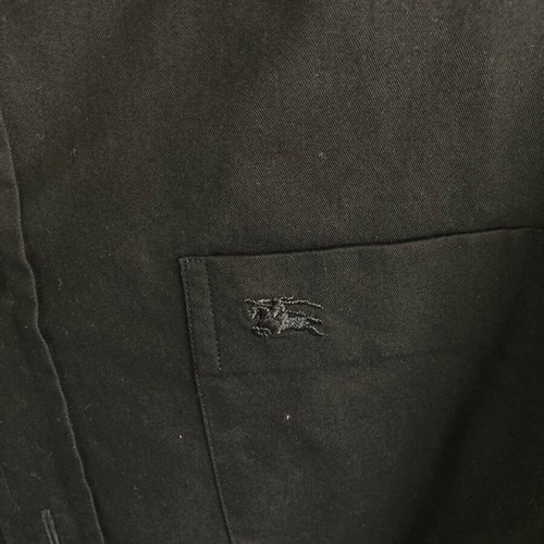 Burberry long-sleeve shirt small black used
