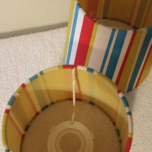 IKEA lamp shades set of 2 colorful new