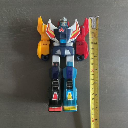 Galactic Gale Baxinger Super Robot figure used vintage 1982