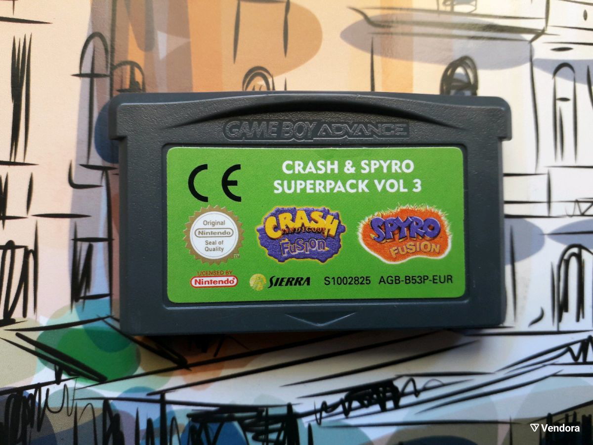 Gba Crashandspyro Superpack Vol 123 € 12000 Vendora 1506