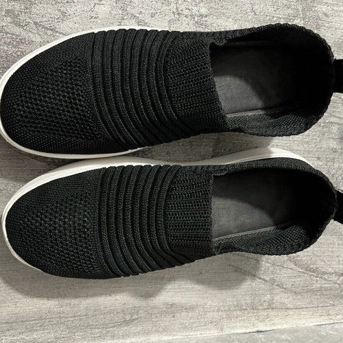 Primark women's slip-on shoes used, size 38-39, black