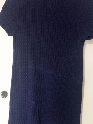 Twinset Рокля-Пуловер Navy Blue Като Нова