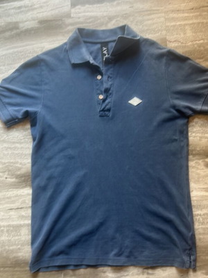 Replay men's medium blue polo-style T-shirt