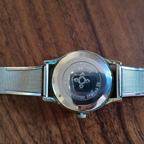 Tellus Incabloc Swiss wristwatch like new, men's silver