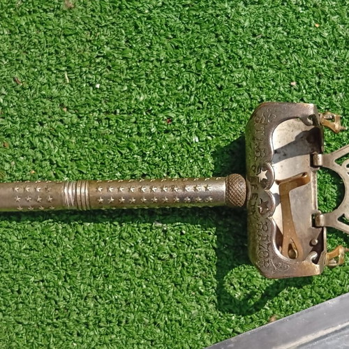 Star Razor used, 1896